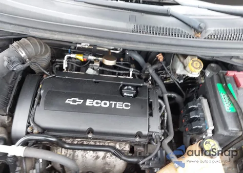 2013 Chevrolet Sonic Lt из США, поврежденный, VIN 1G1JC5SG8D4190608